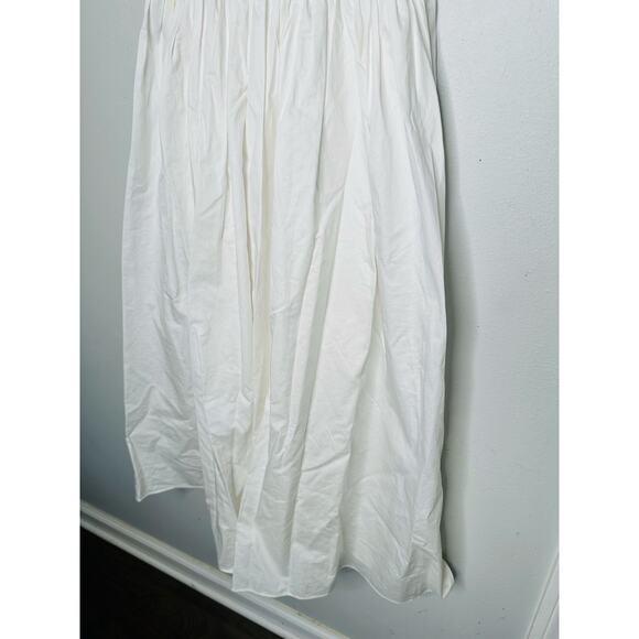 RUE SOPHIE Off White Square Neckline Flowy Skirt Midi Dress Size Extra Small - Picture 5 of 14